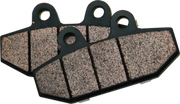 Two organic brake pads for 18-up Softail motorcycles from Twin Power