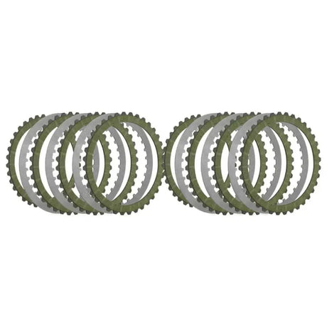 Alternating friction and steel clutch plates for Twin Power Rivera Primo clutch kit