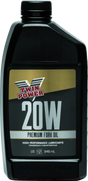 Black bottle of Twin Power 20W fork oil for smooth suspension rides