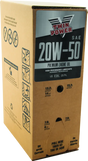 Box of Twin Power 20W50 engine oil for optimal engine performance and protection