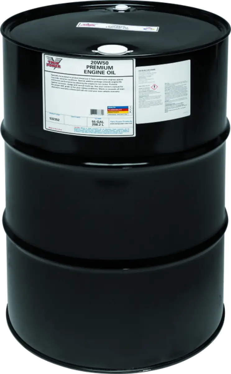 Twin Power 20W50 Premium Oil 55 Gallon Drum - 532352 - Oils & Filters