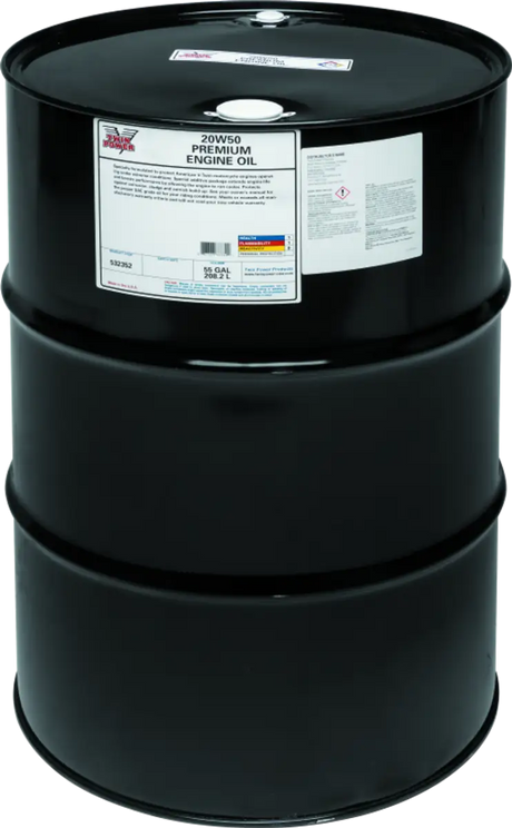 Twin Power 20W50 Premium Oil 55 Gallon Drum - 532352 - Oils & Filters