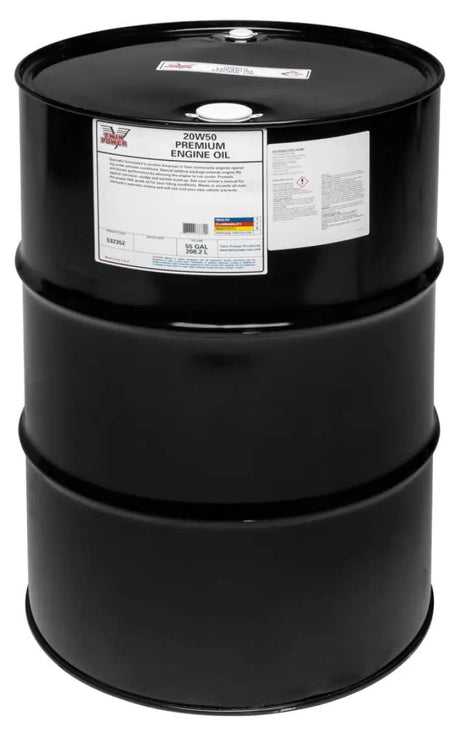 Twin Power 20W50 Premium Oil 55 Gallon Drum - 532352 - Oils & Filters