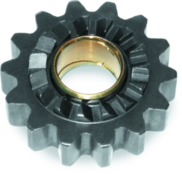 Metal gear with brass bushing for Twin Power 36-86 4 Speed Big Twin Kickstart Mainshaft gear