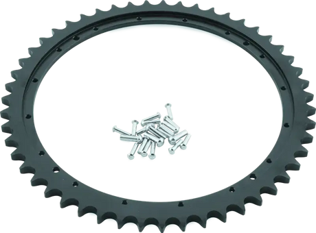 Twin Power 57-78 XL 30-E58 FL Drum Brake Rear Sprocket Replaces H-D 41470-30 51 Teeth - RV and Auto Parts
