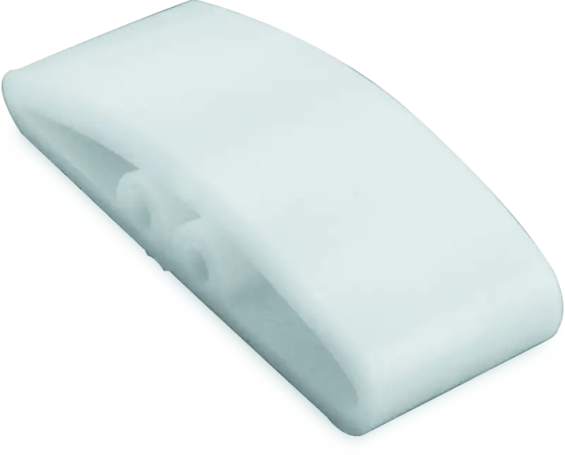 Rectangular white eraser for Twin Power 65-00 Big Twin primary chain adjuster