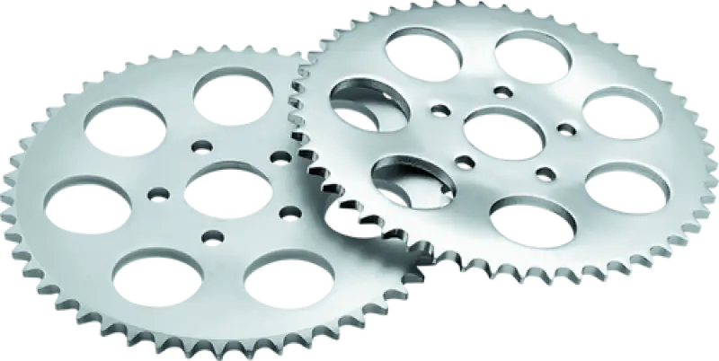 Twin Power 73-85 FL FX Chrome Disc Brake Rear Sprocket 51 Teeth Replaces H-D 41470-78.150 Offset - 490962 - Drivetrain
