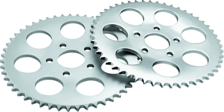Twin Power 73-85 FL FX Chrome Disc Brake Rear Sprocket 51 Teeth Replaces H-D 41470-78.150 Offset - 490962 - Drivetrain