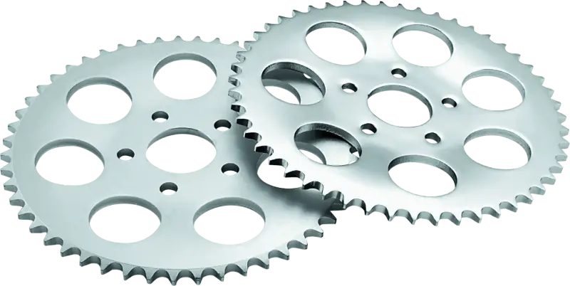 Twin Power 73-85 FL FX Chrome Disc Brake Rear Sprocket 51 Teeth Replaces H-D 41470-78.150 Offset - 490962 - Drivetrain