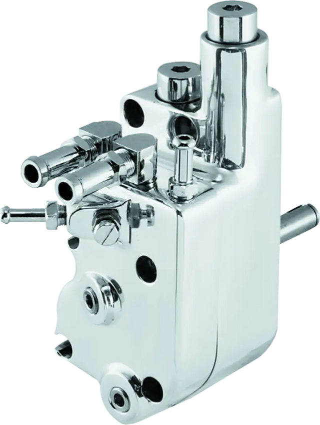 Twin Power 73-91 Big Polished Oil Pump - 495534 - Engine Components