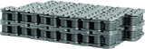 Stacked roller chain for Twin Power FLT FXR primary chain replacement
