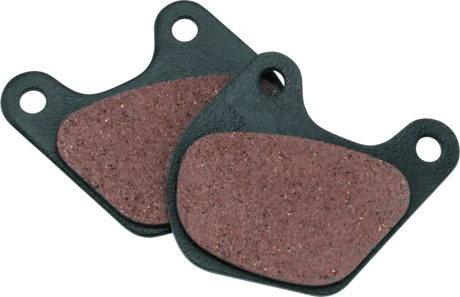 Twin Power 80-83 FLT Organic Brake Pads Replaces H-D 4395-80 44209-82 44098-77 4432-79 Front - 592355 - Brakes Rotors &