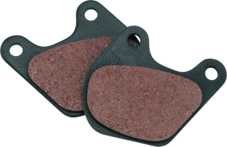 Twin Power 80-83 FLT Organic Brake Pads Replaces H-D 4395-80 44209-82 44098-77 4432-79 Front - 592355 - Brakes Rotors &