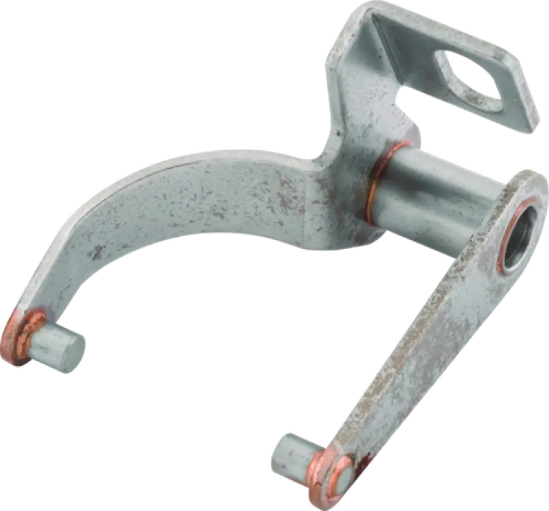 Silver metal linkage with copper accents for Twin Power 80-84 Big Twin main drive gear