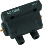 Twin Power 80-84 Big and XL Ignition Coil Black Replaces H-D 31609-80 4 Ohm Original Style