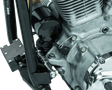 Motorcycle engine assembly for big twin and twin cam bikes with oil filter upgrade