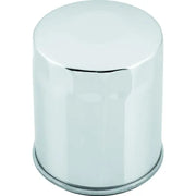 TwinPower 603605 Twin Power 80-99 BT Exc Twin Cam L84-Up XL Chrome Oil Filter H-D 63796-77A 63805-80A 63806-83 - 603605