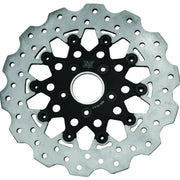 TwinPower 666848 Twin Power 84-17 BT Exc 11.8 and Lug Mount 84-13 XL Front 11.5 Scalloped Floating Rotor Black Mesh - 666848