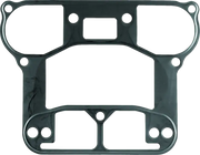 Shiny metal mounting bracket for Evolution Big Twin engine upgrade part