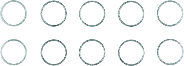 Twin Power 84-Up Evo BT and XL and M8 Exhaust Gaskets Replaces 65324-83 .120 Thick 10 Pk - RV and Auto Parts
