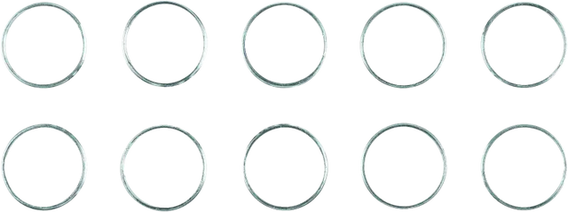 Twin Power 84-Up Evo BT and XL and M8 Exhaust Gaskets Replaces 65324-83 Extreme Performance 10 Pk - RV and Auto Parts