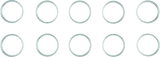 Circular glass rings for Twin Power 84-up exhaust gaskets replacement product