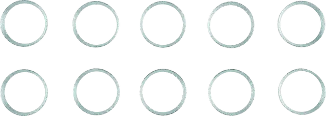 Circular glass rings for Twin Power 84-up exhaust gaskets replacement product