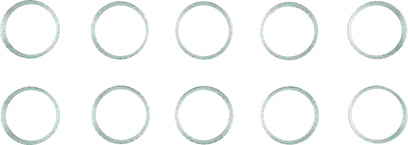 Circular glass rings for Twin Power 84-up exhaust gaskets replacement product