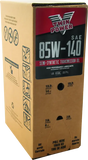 Twin Power 85W140 Semi-Synthetic Transmission Lube 6 Gallon Bag In Box, premium transmission fluid for exceptional performance and protection, ideal for mechanics and DIY enthusiasts.