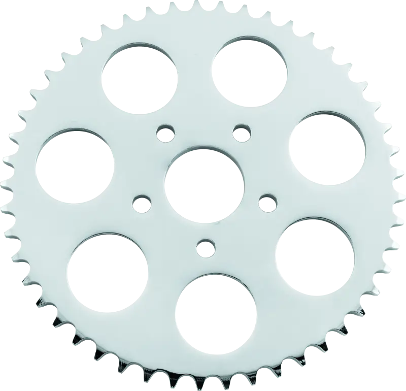 Twin Power 86-92 XL Chrome Disc Brake Rear Sprocket 49 Tooth Flat - 490971 - Drivetrain