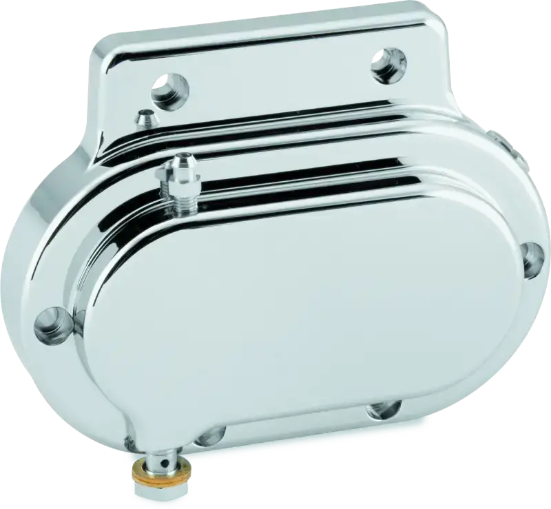 Twin Power 87-06 Big Twin Exc 06 Dyna Chrome Hydraulic Clutch Transmission End Cover - TwinPower