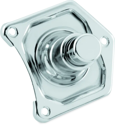 Chrome-plated push button switch for Big Twin starter button on Twin Power 90-06 system