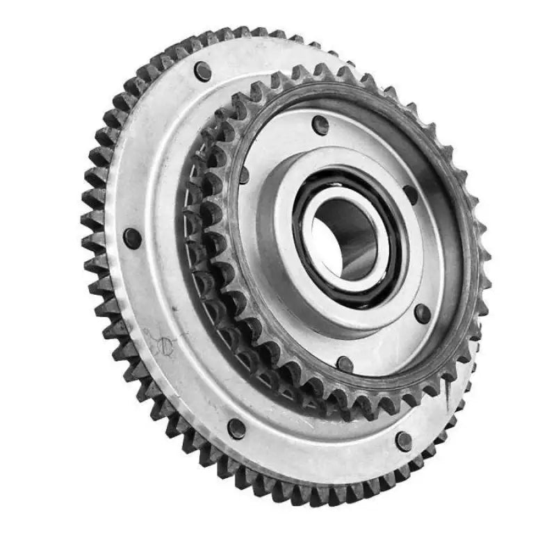 Metal sprocket with central bearing for Big Twin twin power clutch shell replacement