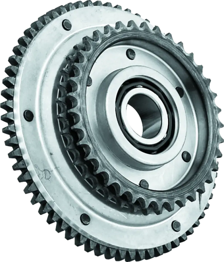 Silver metal motorcycle clutch assembly for Big Twin Twin Power clutch shell replacement