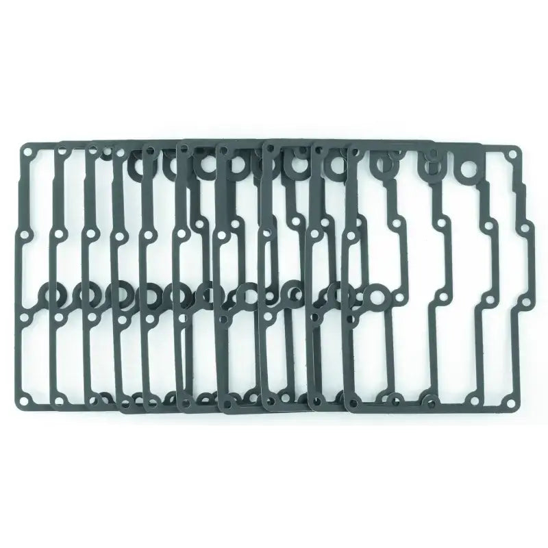 Dark gray valve cover gaskets for oil pan or pan gasket replacement on FXD models