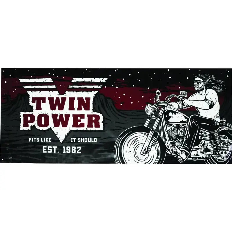 Twin Power Twin Power Banner 2 Feet X 6 Feet - RV and Auto Parts