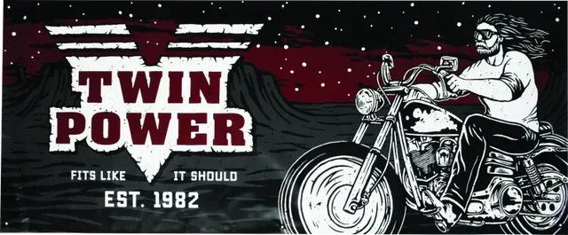 Twin Power Twin Power Banner 2 Feet X 6 Feet - RV and Auto Parts