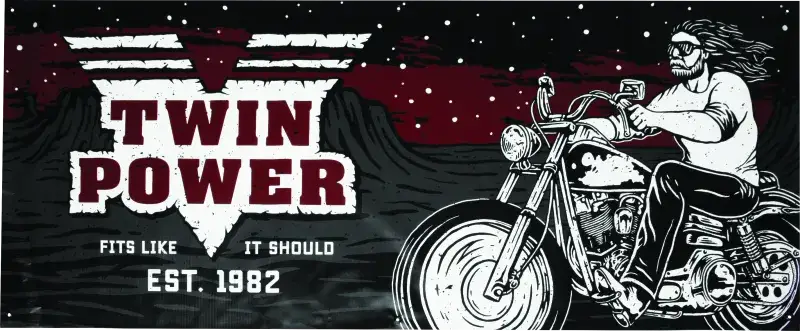 Twin Power Twin Power Banner 2 Feet X 6 Feet - RV and Auto Parts