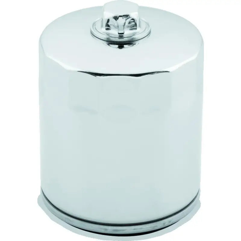 TwinPower 603613 Twin Power Twin Cam and M8 Chrome Oil Filter With Nut Replaces H-D 63798-99 with Backflow Valve - 603613