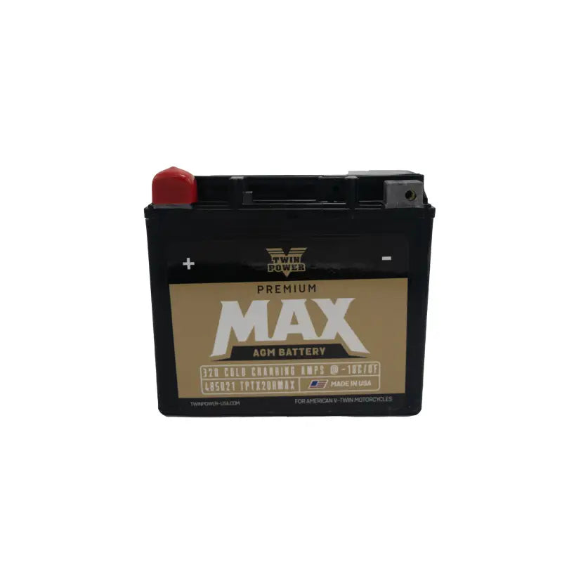 TwinPower 485021 Twin Power GYZ-20H Premium MAX Battery Replaces H-D 65991-82B Made in USA