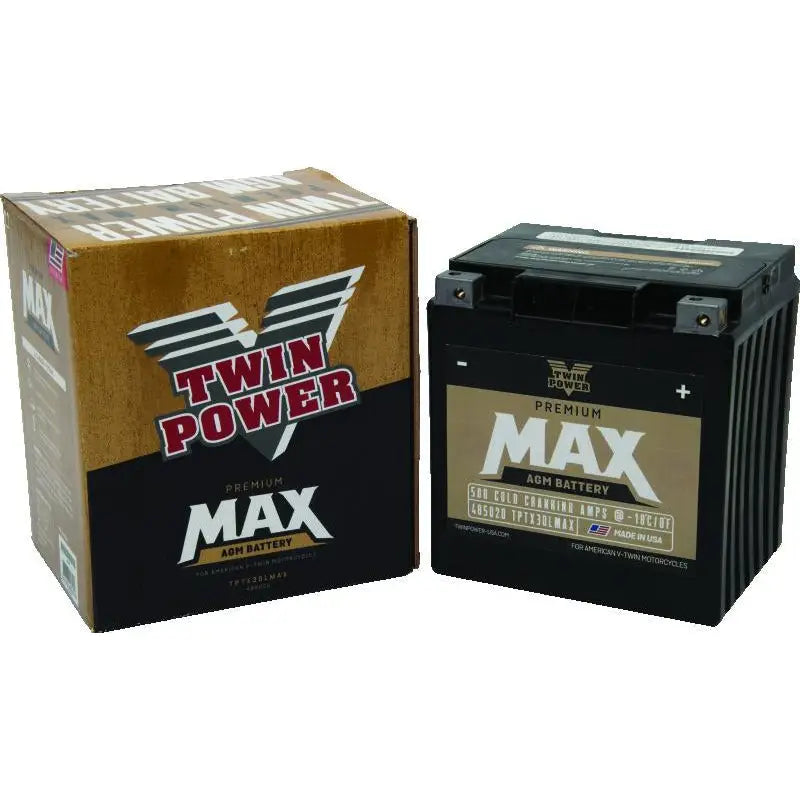 TwinPower 485020 Twin Power GYZ-32HL Premium MAX Battery Replaces H-D 66010-97A Made in USA - 485020