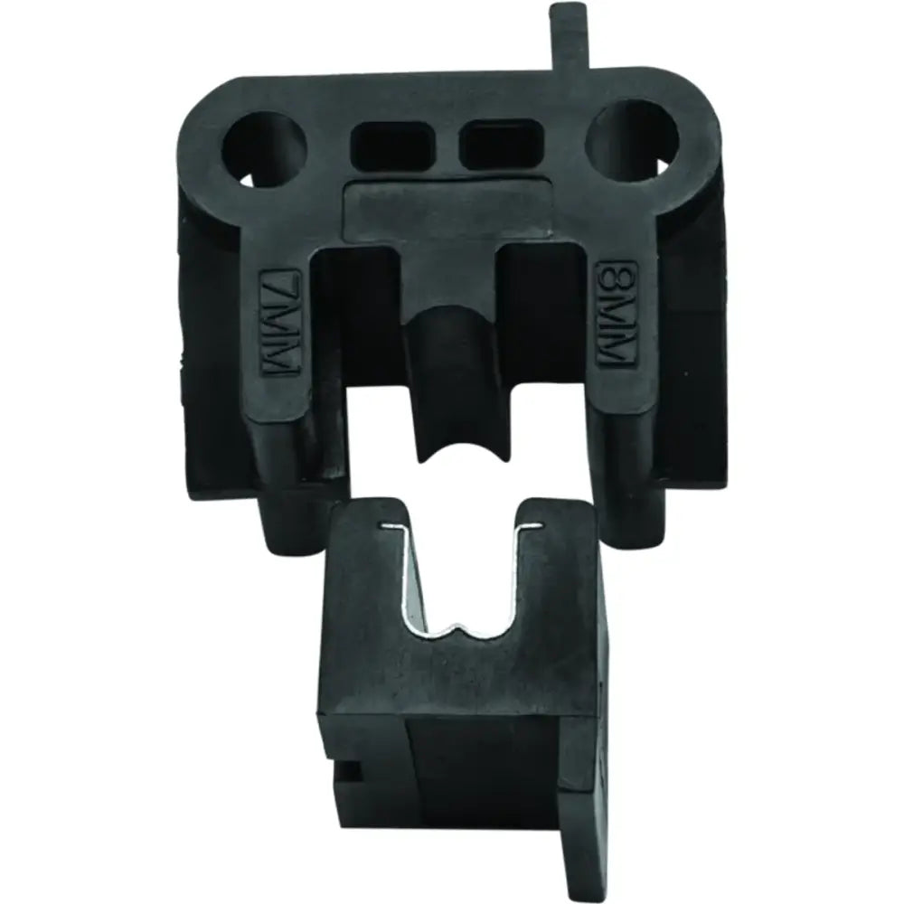 Black plastic mounting bracket for Twin Power Ignition Wire Crimping Tool 7-8 mm