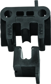 Black plastic mounting bracket for Twin Power Ignition Wire Crimping Tool 7-8 mm