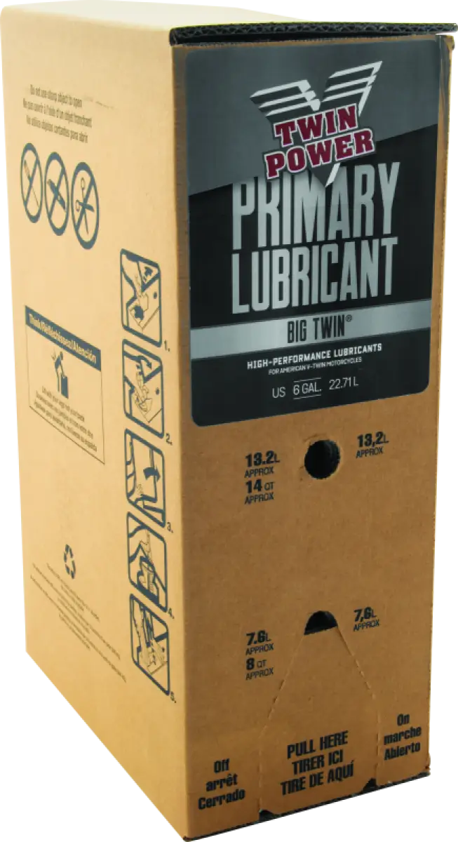 Twin Power Primary Lube box for powerful lubrication needs in the Twin Power range