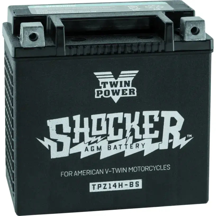 Twin Power YTX-14 Shocker Battery Replaces H-D 65948-00 - 781151 - Batteries Starting & Charging