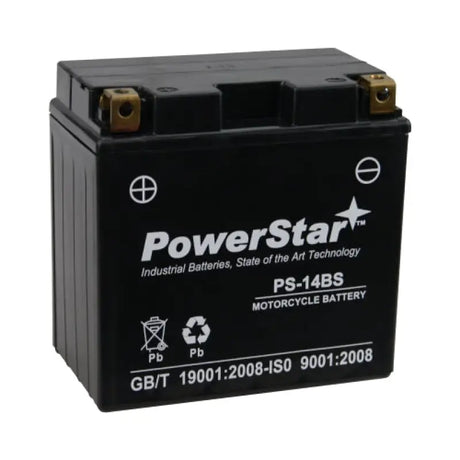 Twin Power YTX-14 Shocker Battery Replaces H-D 65948-00 - 781151 - Batteries Starting & Charging