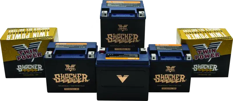 Twin Power YTX-14L Shocker Gel Battery Replaces H-D 65958-04 - RV and Auto Parts