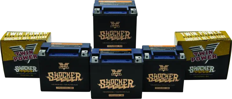 Twin Power YTX-14L Shocker Gel Battery Replaces H-D 65958-04 - RV and Auto Parts