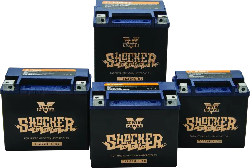 Twin Power YTX-14L Shocker Gel Battery Replaces H-D 65958-04 - RV and Auto Parts