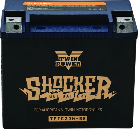Twin Power YTX-20H Shocker Battery Replaces H-D 65991-82B - 781153 - Batteries Starting & Charging